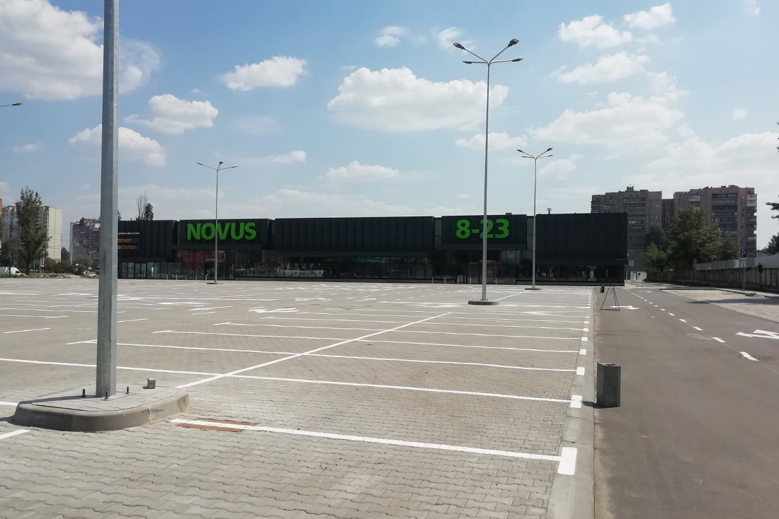 Металеві відра для сміття для супермаркету 2