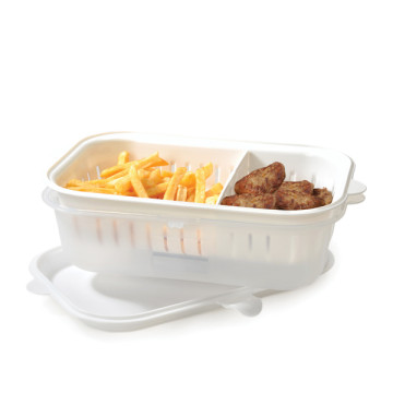 Контейнер пластиковий зі знімним кошиком FRIED SET 2,8л