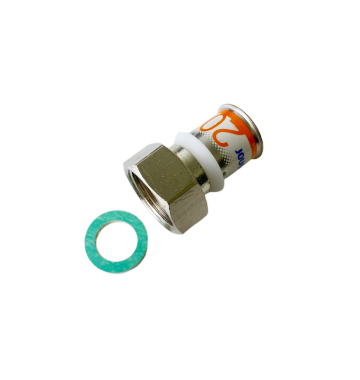 Штуцер з накидною гайкою Uponor S-Press PLUS