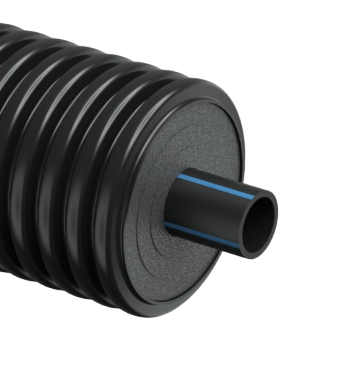 Попередньоізольовані труби Uponor Ecoflex Supra / Supra Plus 